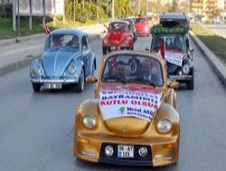 Cumhuriyet aşkına Vosvos'la gazladılar