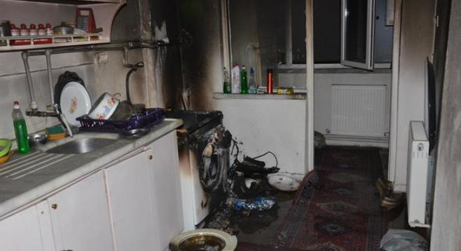 67 yıllık çifti yangın ayırdı