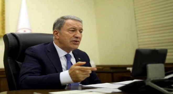 Bakan Akar, Ukrayna Savunma Bakanı Reznikov ile görüştü