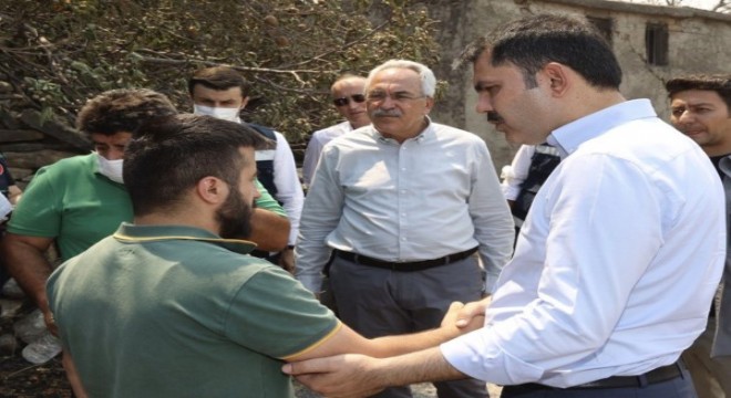 Bakan Kurum: ''Seferberlik anlayışı içinde hareket ediyoruz''