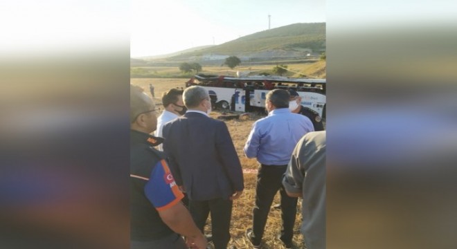 Balıkesir'de otobüs devrildi: 14 ölü, 18 yaralı