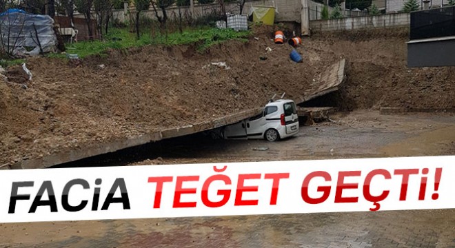Bursa'da facia teğet geçti!