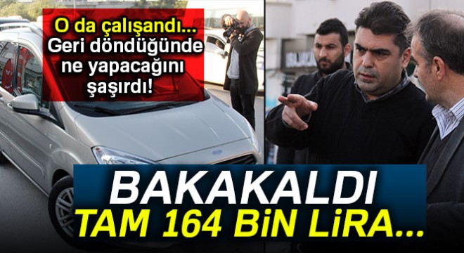 Camını kırdıkları otomobilden 35 bin euro çaldılar
