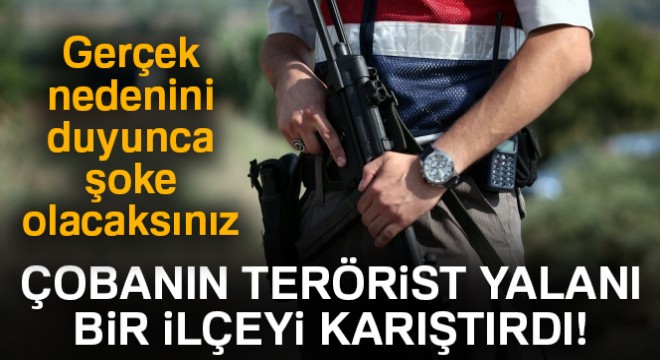 Çobanın yalanı Alucra'yı ayağa kaldırdı