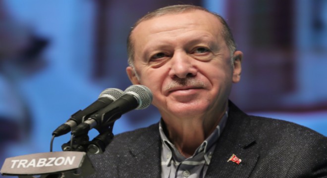 Cumhurbaşkanı Erdoğan Akçaabat'ta