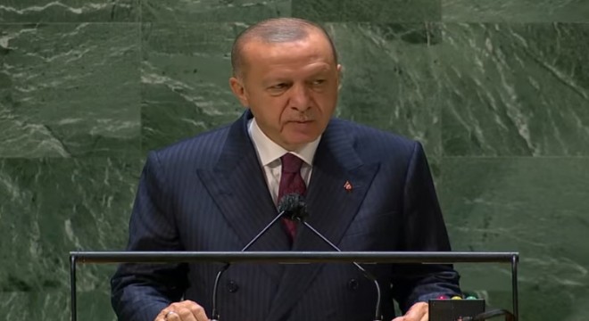 Cumhurbaşkanı Erdoğan, BM Genel Kurulu'nda konuştu