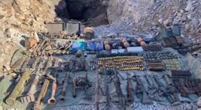 Irak'ta Teröristlere Ait Mağara Ele Geçirildi