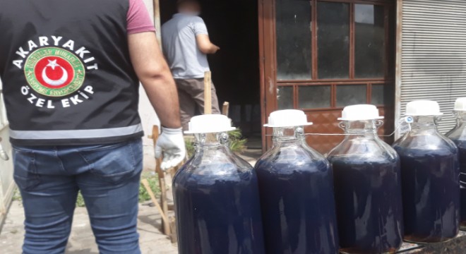 Konya'da 31 bin litre kaçak akaryakıt ele geçirildi