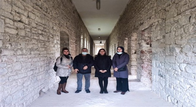 Kültür ve Turizm Bakanlığı'ndan gelen teknik heyet Kent Müzesi'ni inceledi