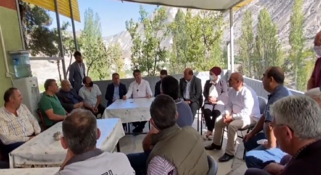 Milletvekili Aydemir'den Uzundere buluşması