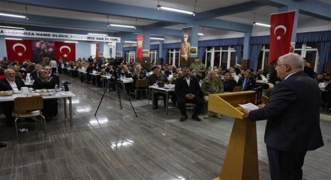 Milli Savunma Bakanı Güler, Kırıkkale'de şehit aileleri ve gazilerle iftar yaptı