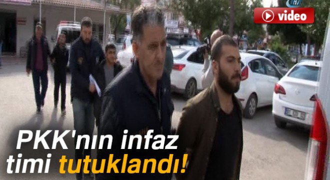 PKK'nın infaz timi tutuklandı