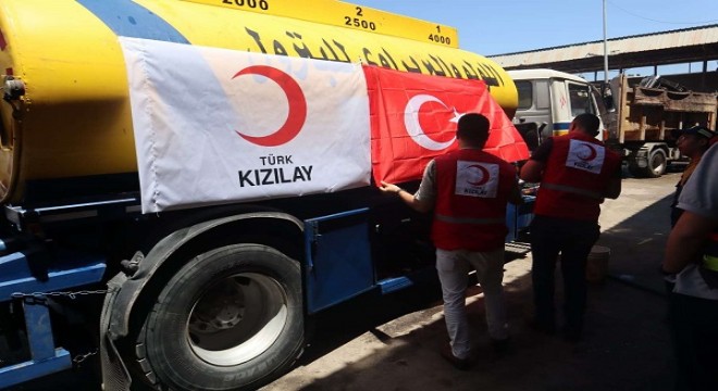 Türk Kızılay Filistin'de yaraları sarıyor