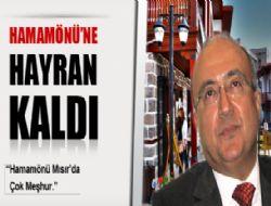 Ankara'da Büyükelçinin hayran kaldığı yer